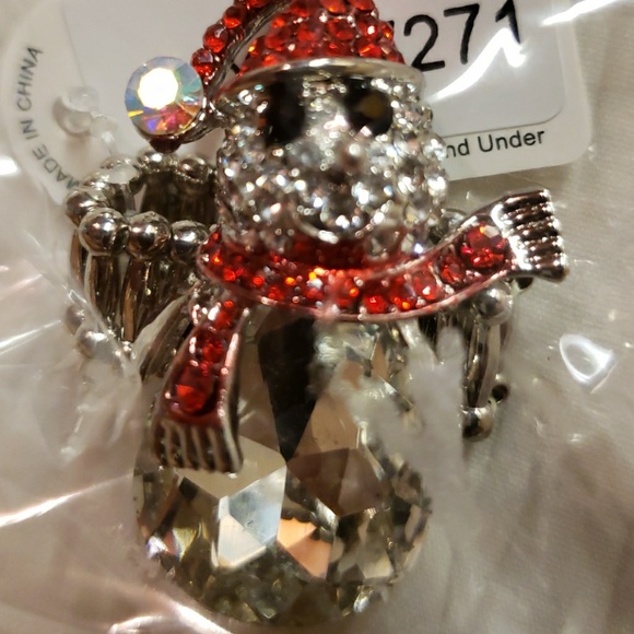 SNOWMAN RING - Picture 2 of 5